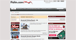 Desktop Screenshot of fishin.com